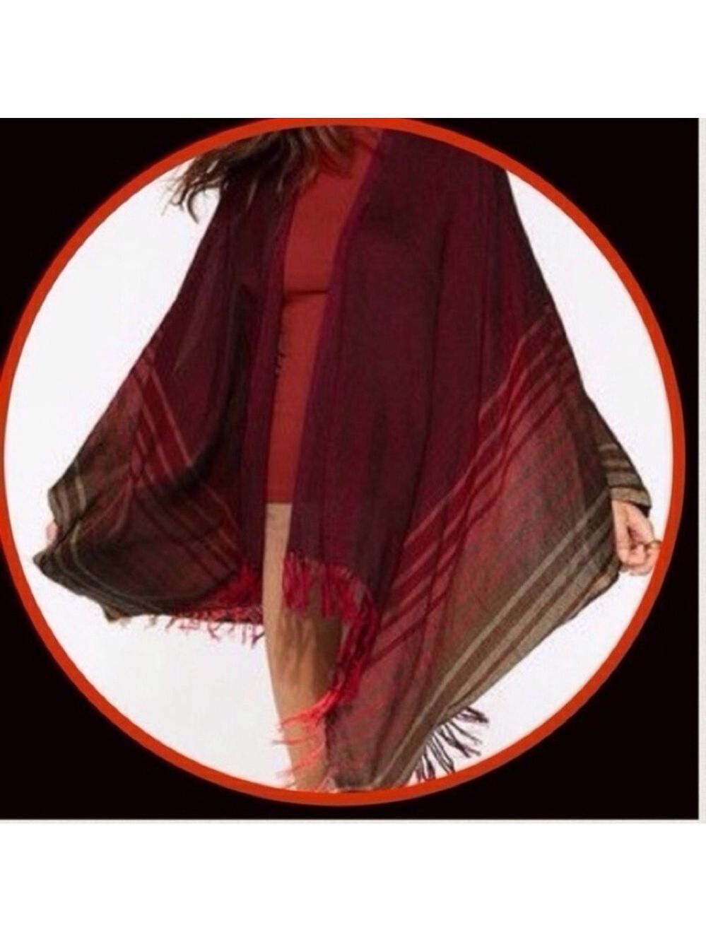 KETZALI Xojol Poncho Woven by Hand in Guatemala. One Size for All